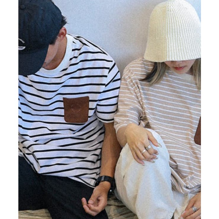 tシャツ Tシャツ BORDER POCKET S/S T SHIRTS | aimoha  | 詳細画像13 