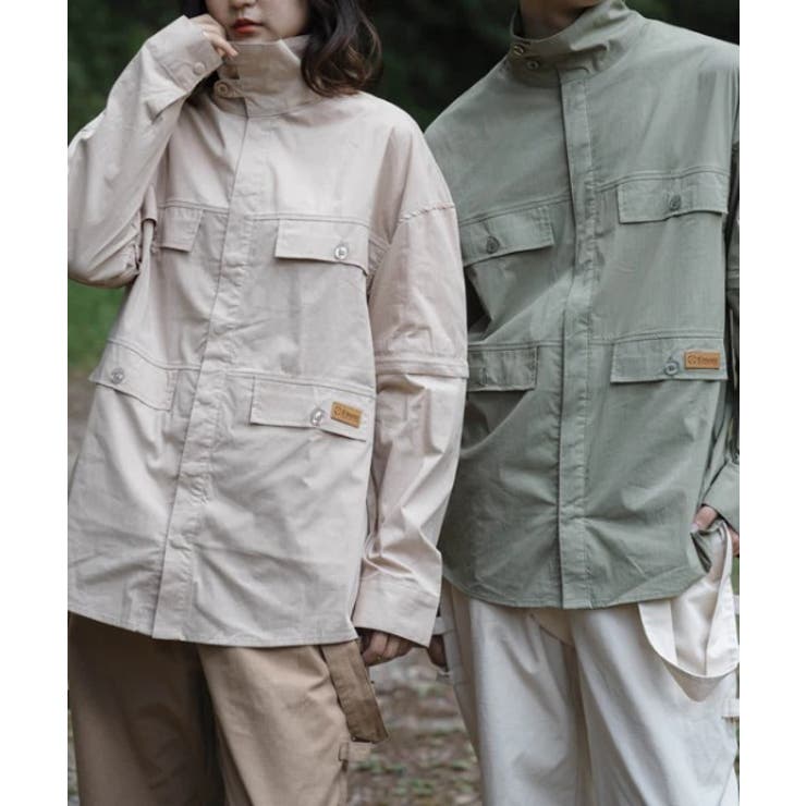 シャツ ブラウス UV＆COOL CONVERTIBLE SHIRTS | aimoha  | 詳細画像7 