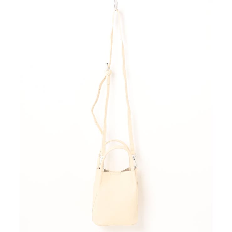 2WAY レザーバケツバッグ ショルダーバッグ ハンドバッグ[品番