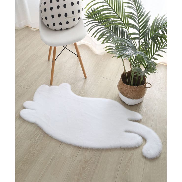 ホワイト | aimoha home猫のフワフワマット | aimoha 