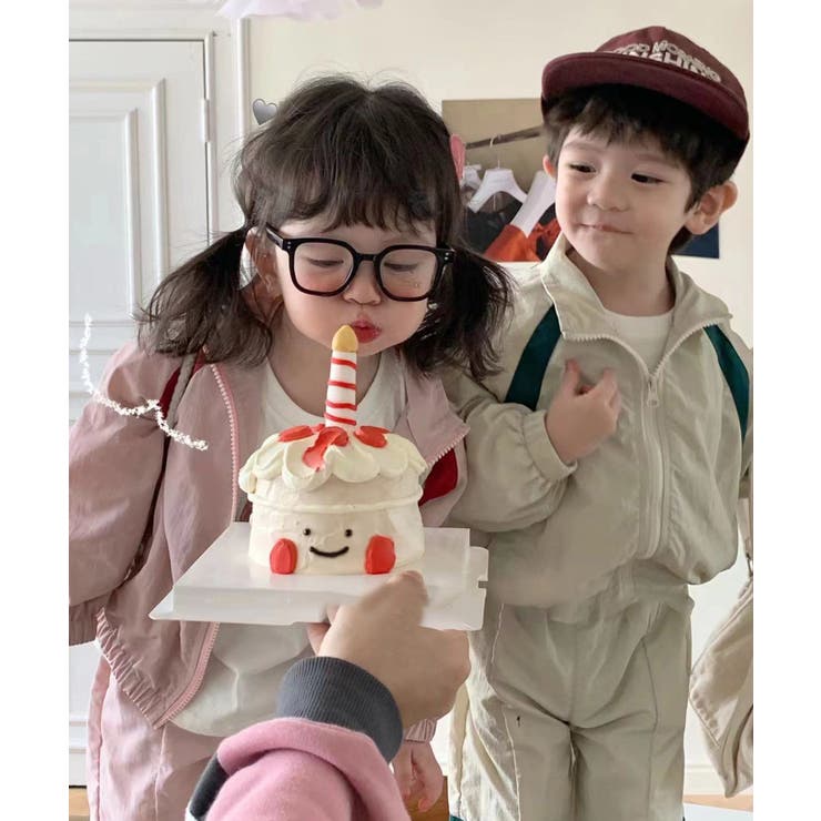 【aimoha-KIDS-】子供服 スポーツ風ジャケットセットアップ | aimoha kids | 詳細画像1 