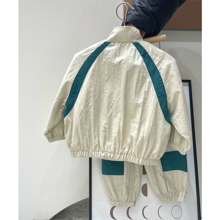 【aimoha-KIDS-】子供服 スポーツ風ジャケットセットアップ | aimoha kids | 詳細画像5 