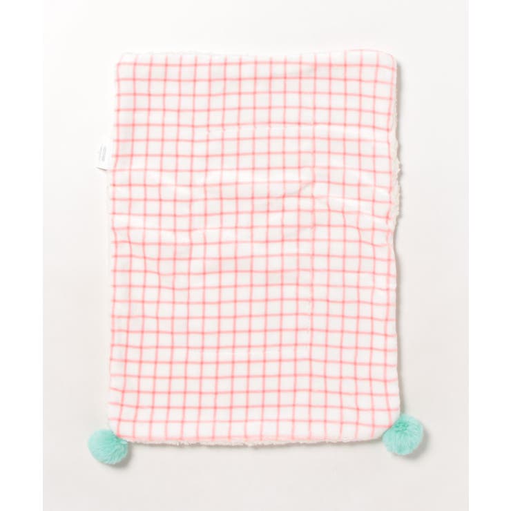 モコモコ リバーシブルポンポン付きペット毛布 | aimoha  | 詳細画像3 