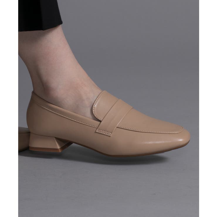 【shoes365】ローヒールスクエアトゥローファー | aimoha  | 詳細画像10 
