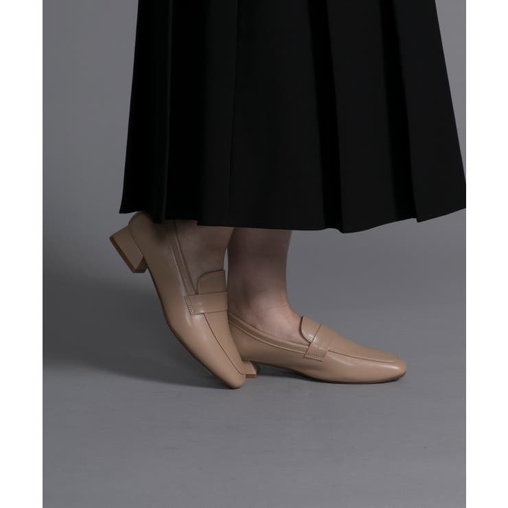 【shoes365】ローヒールスクエアトゥローファー | aimoha  | 詳細画像9 