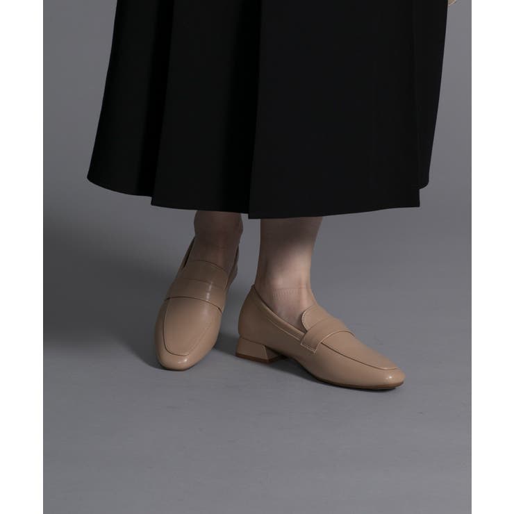 【shoes365】ローヒールスクエアトゥローファー | aimoha  | 詳細画像8 
