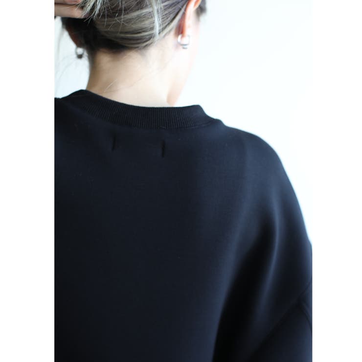 英文字刺繍ビッグシルエットエアスウェット【AW】 | aimoha  | 詳細画像29 