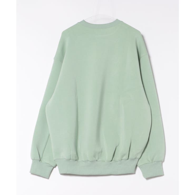 英文字刺繍ビッグシルエットエアスウェット【AW】 | aimoha  | 詳細画像31 