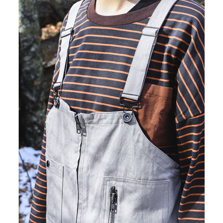 ポケット付きボーダーロンT BORDER POCKET | aimoha  | 詳細画像4 