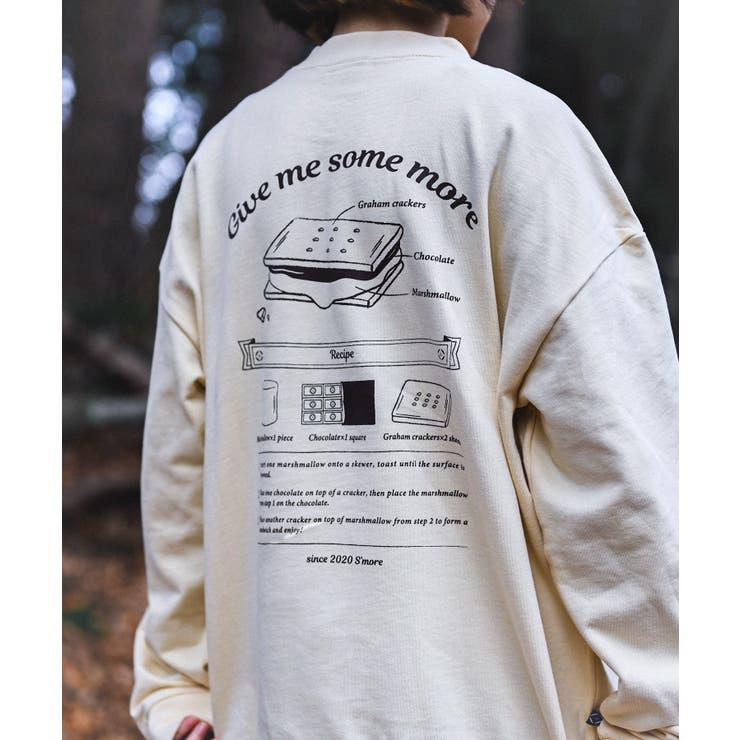 ベージュ | スモアビッグスウェット COTTON CREW | aimoha 