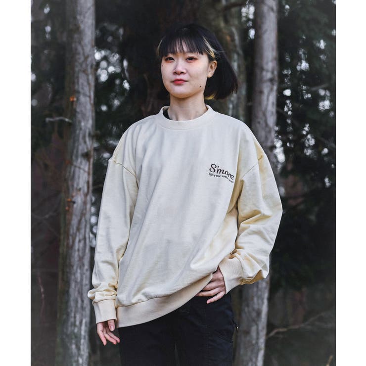 スモアビッグスウェット COTTON CREW | aimoha  | 詳細画像3 