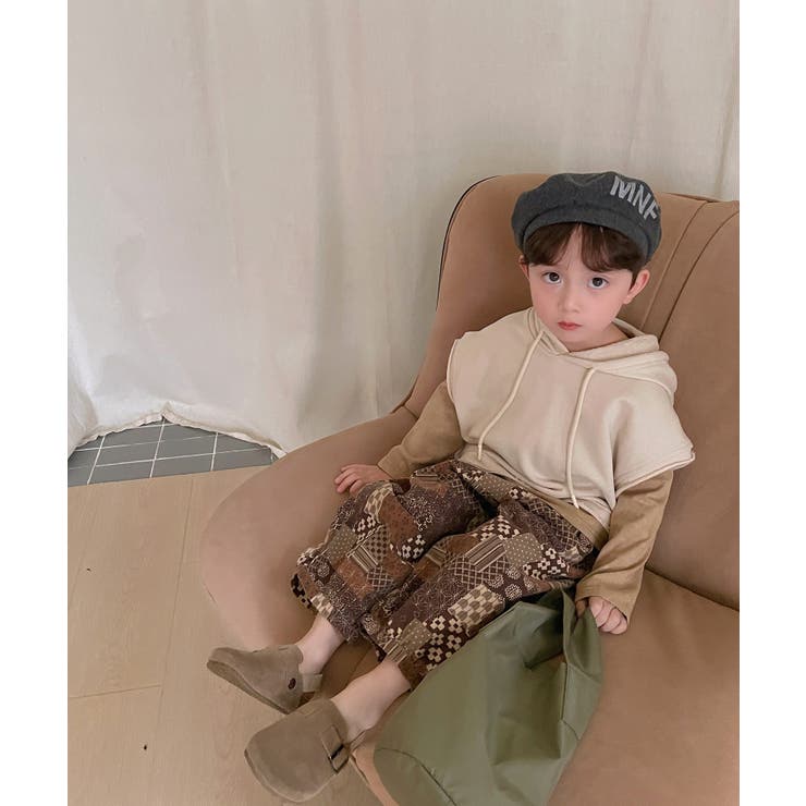 【aimoha-KIDS-】子供服 民族風カジュアルパンツ | aimoha kids | 詳細画像2 