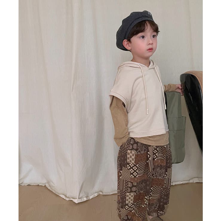 【aimoha-KIDS-】子供服 民族風カジュアルパンツ | aimoha kids | 詳細画像3 