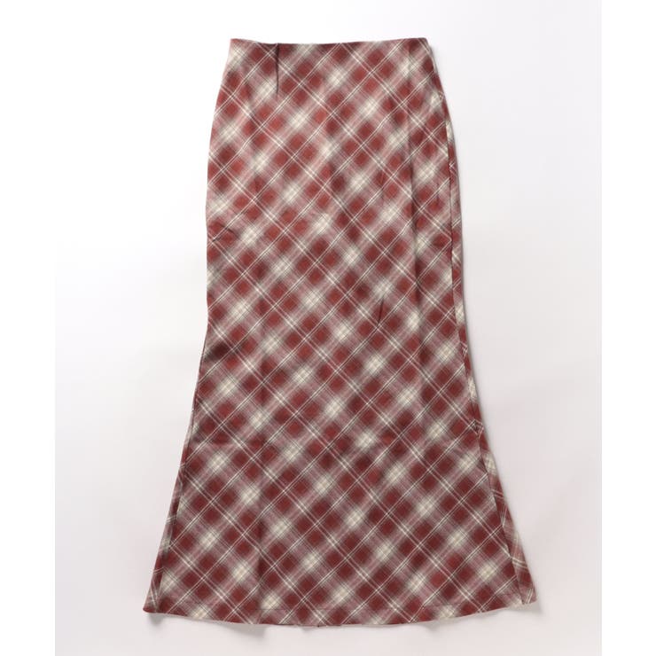 チェック柄マーメードスカート | aimoha  | 詳細画像16 