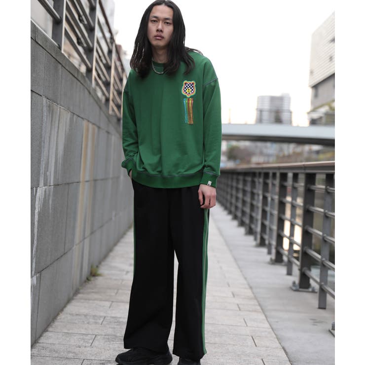 【HOOK  original 】ブロックベアワッペン刺繍レインボーフリンジ飾り… | HOOK | 詳細画像12 