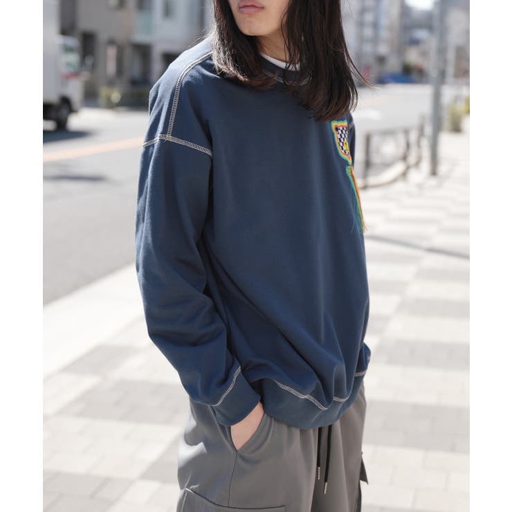 【HOOK  original 】ブロックベアワッペン刺繍レインボーフリンジ飾り… | HOOK | 詳細画像16 