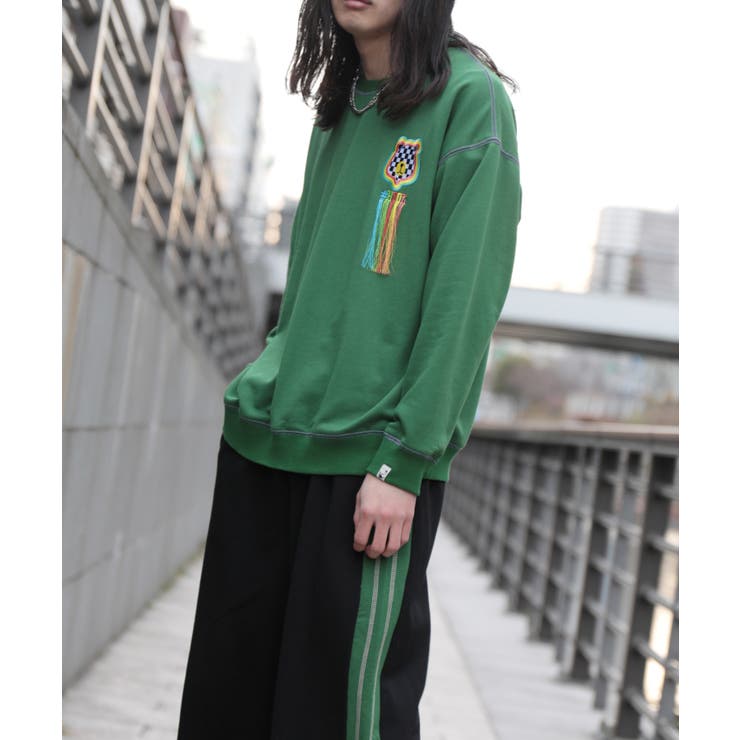 【HOOK  original 】ブロックベアワッペン刺繍レインボーフリンジ飾り… | HOOK | 詳細画像25 