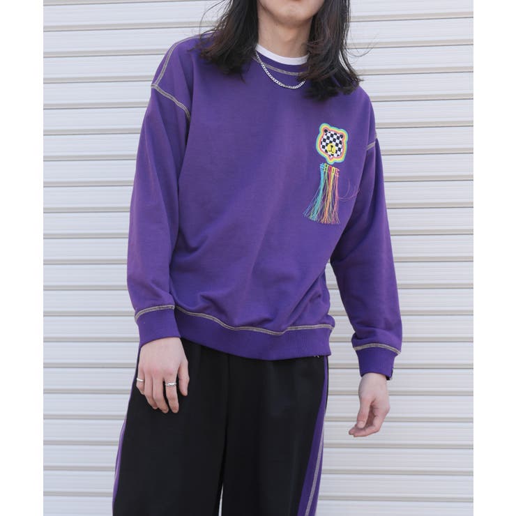 【HOOK  original 】ブロックベアワッペン刺繍レインボーフリンジ飾り… | HOOK | 詳細画像27 