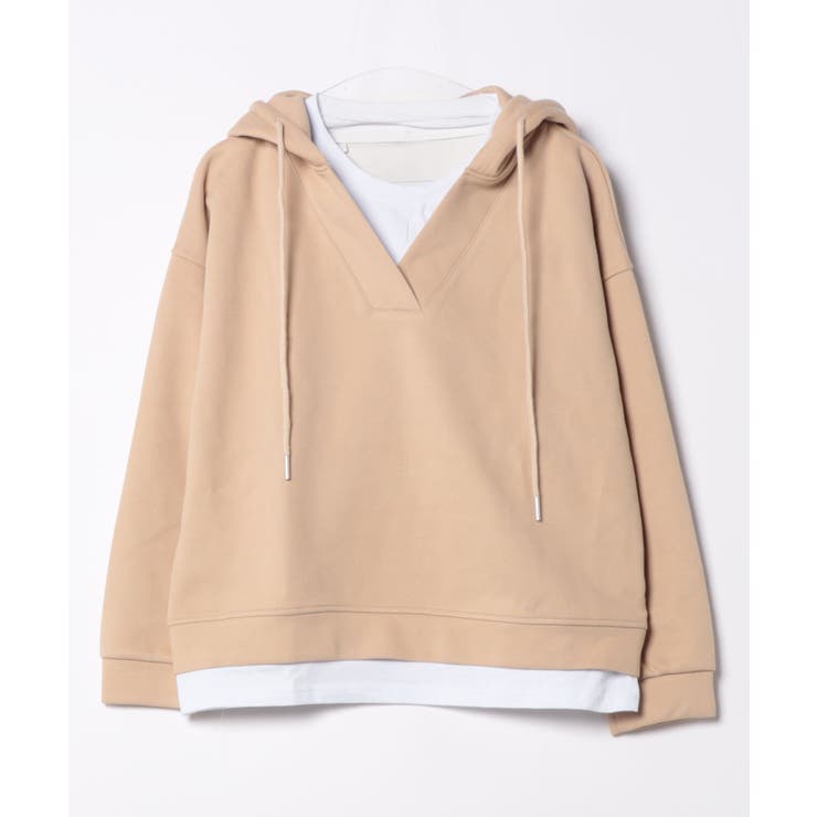 レイヤード風パーカー | aimoha  | 詳細画像19 