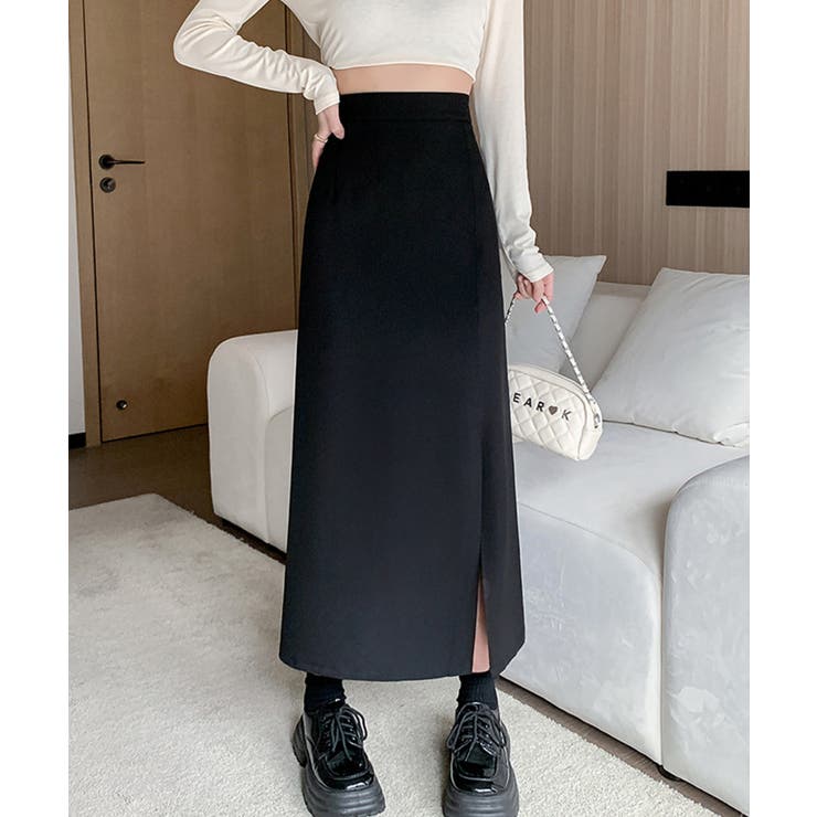 スリットAラインスカート | aimoha  | 詳細画像18 