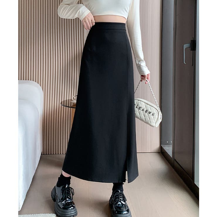 スリットAラインスカート | aimoha  | 詳細画像19 