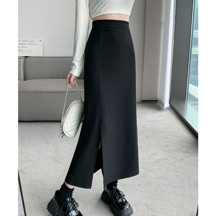 スリットAラインスカート | aimoha  | 詳細画像20 