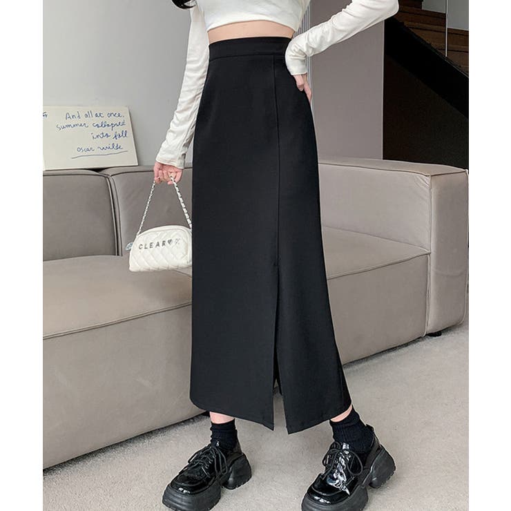 スリットAラインスカート | aimoha  | 詳細画像21 