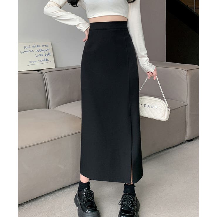 スリットAラインスカート | aimoha  | 詳細画像22 