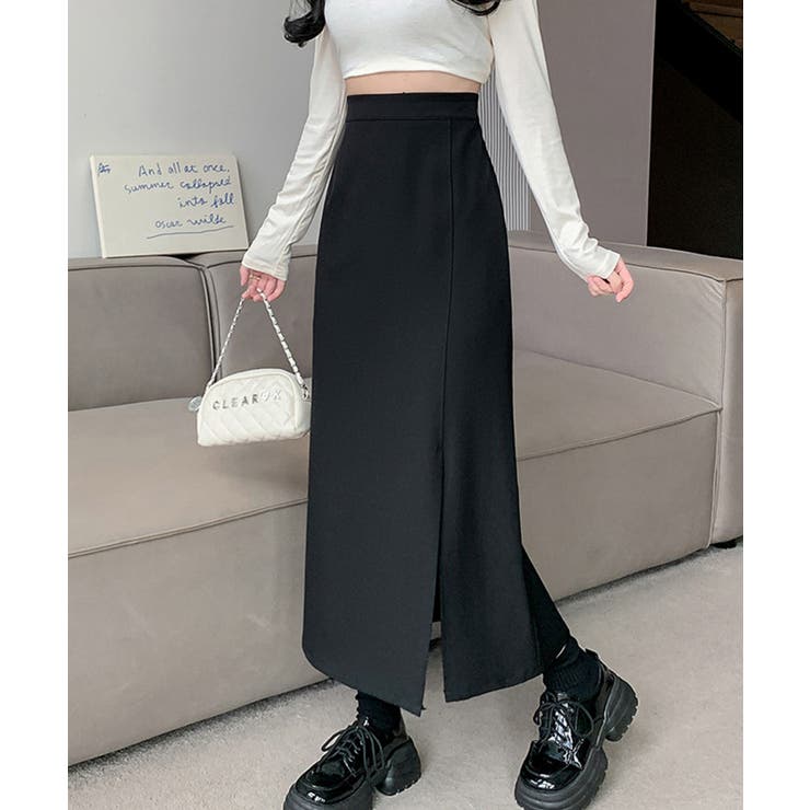 スリットAラインスカート | aimoha  | 詳細画像23 