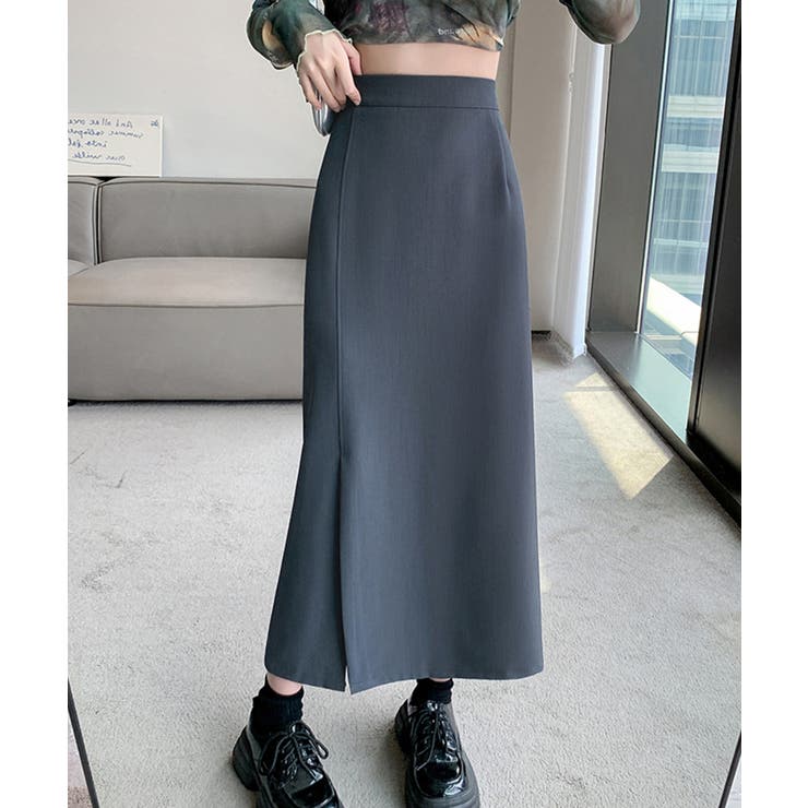 スリットAラインスカート | aimoha  | 詳細画像25 