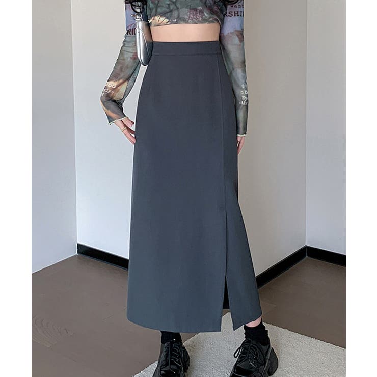 スリットAラインスカート | aimoha  | 詳細画像31 