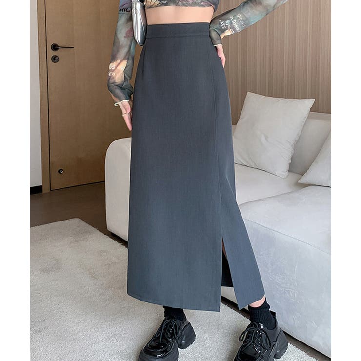 スリットAラインスカート | aimoha  | 詳細画像32 