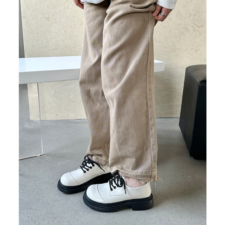 【shoes365】ラウンドトゥ厚底 ドレスシューズ | aimoha  | 詳細画像16 