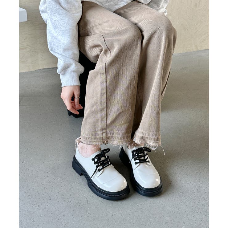 【shoes365】ラウンドトゥ厚底 ドレスシューズ | aimoha  | 詳細画像15 
