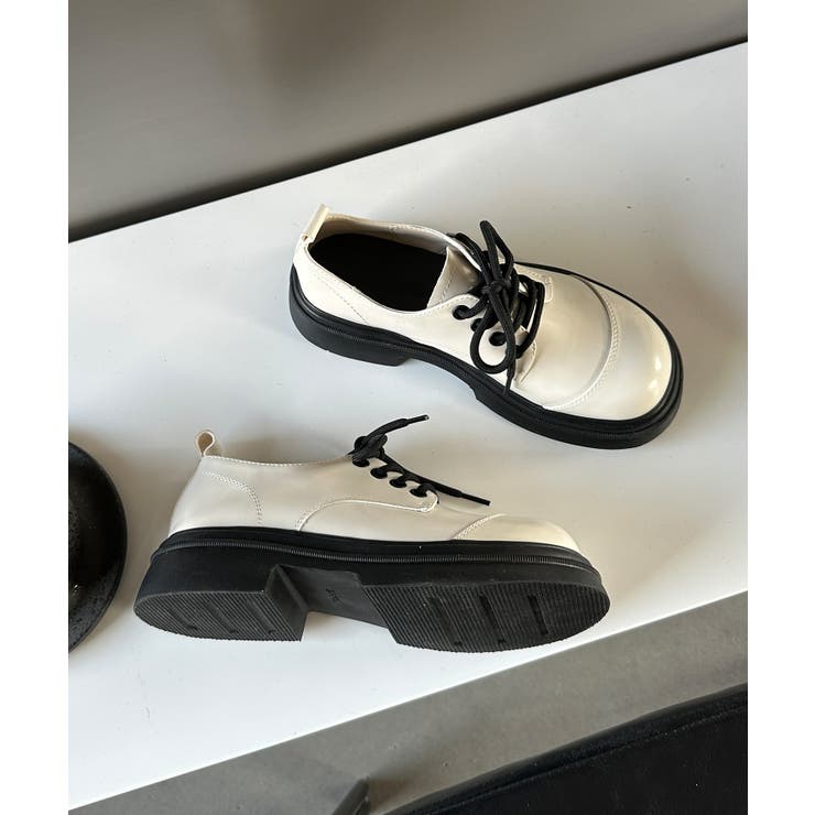 【shoes365】ラウンドトゥ厚底 ドレスシューズ | aimoha  | 詳細画像9 