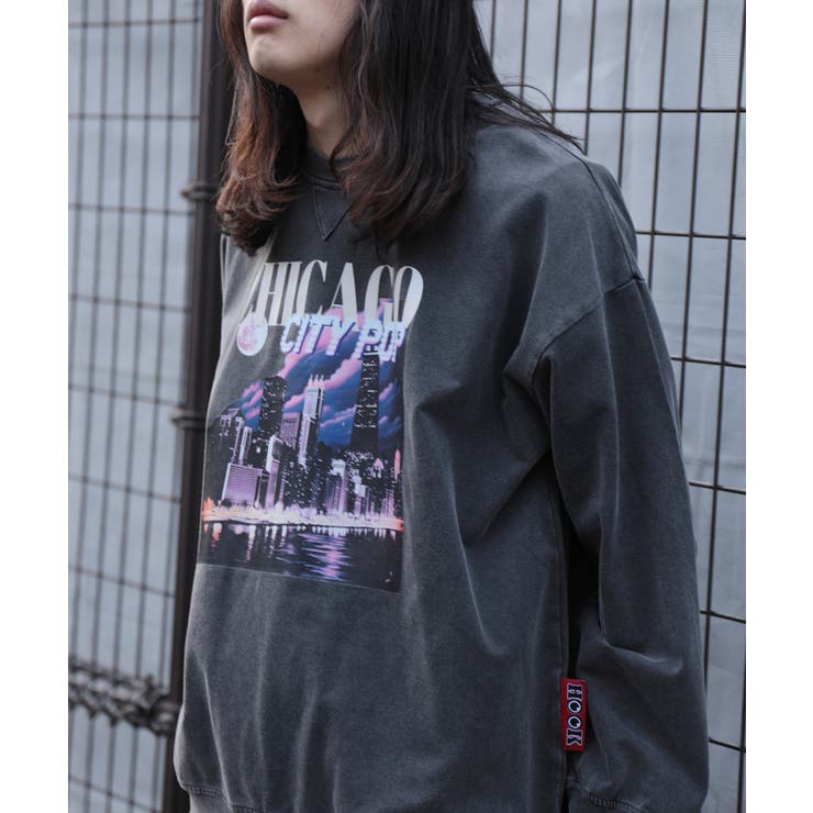 HOOK -original- 古着風プリントウォッシュロンTEE | HOOK | 詳細画像10 