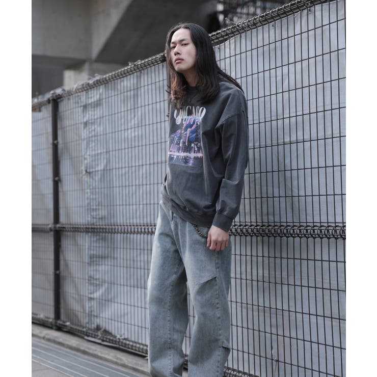 HOOK -original- 古着風プリントウォッシュロンTEE | HOOK | 詳細画像11 