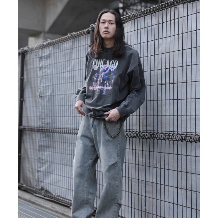 HOOK -original- 古着風プリントウォッシュロンTEE | HOOK | 詳細画像12 