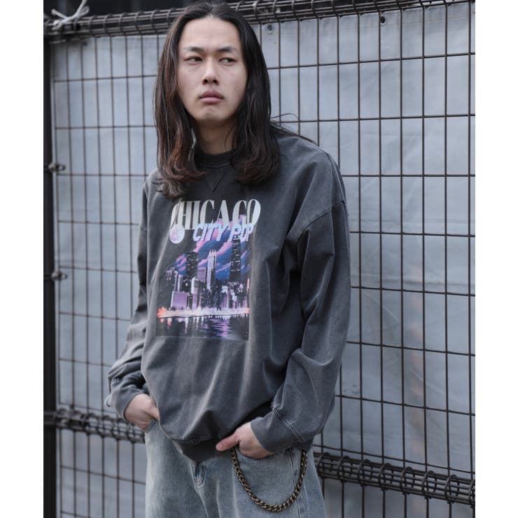 HOOK -original- 古着風プリントウォッシュロンTEE | HOOK | 詳細画像13 