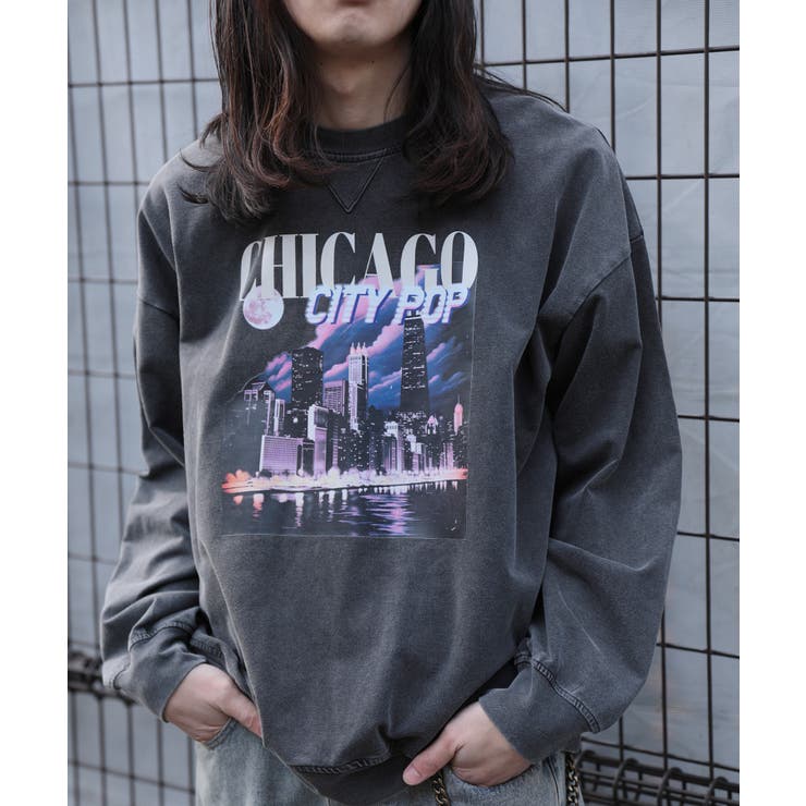 HOOK -original- 古着風プリントウォッシュロンTEE | HOOK | 詳細画像1 
