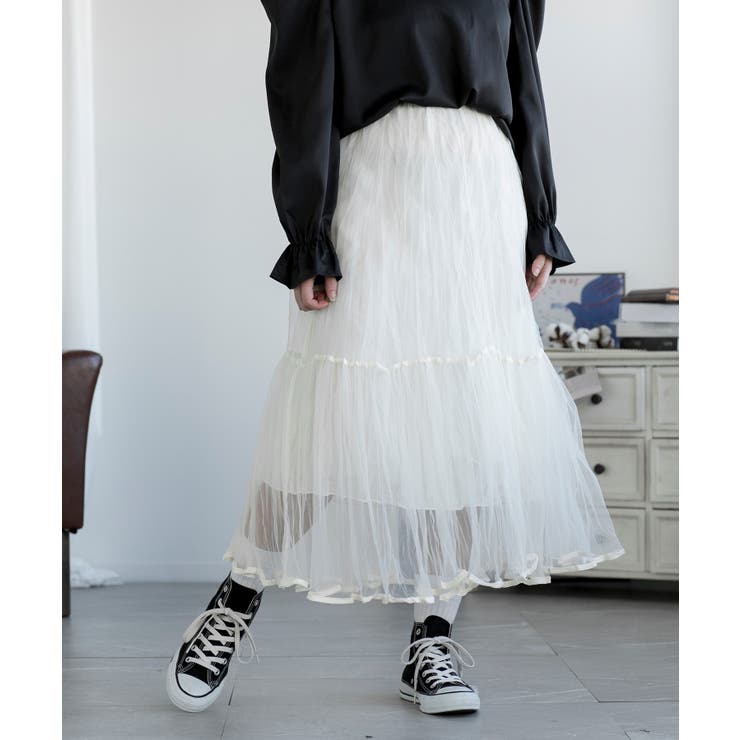 AラインチュールSK | aimoha  | 詳細画像12 