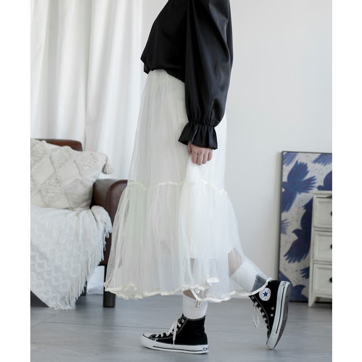 AラインチュールSK | aimoha  | 詳細画像14 