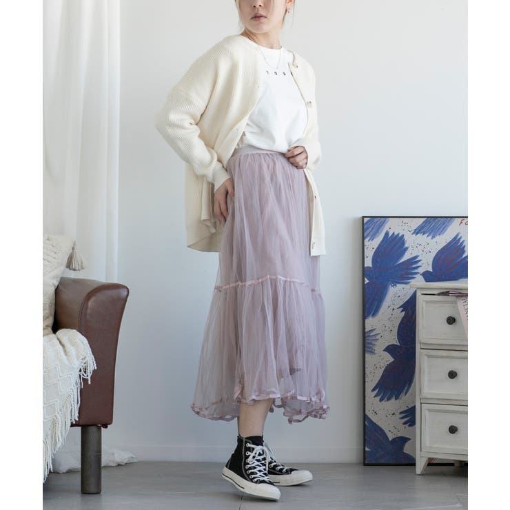 AラインチュールSK | aimoha  | 詳細画像18 