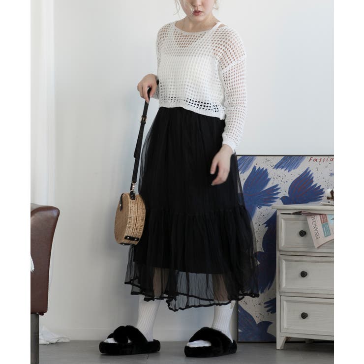 AラインチュールSK | aimoha  | 詳細画像21 