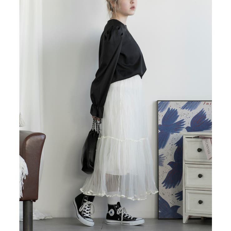 AラインチュールSK | aimoha  | 詳細画像30 