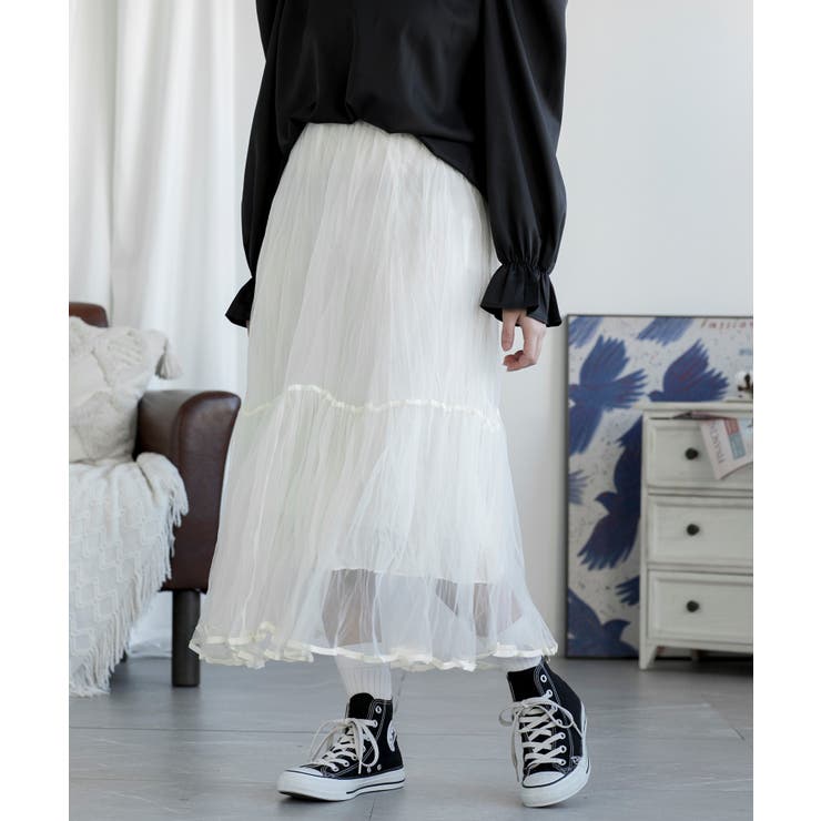 AラインチュールSK | aimoha  | 詳細画像33 