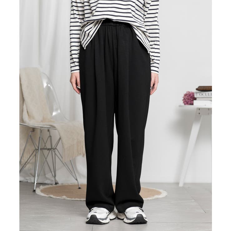 ウエストゴムスウェットパンツ | aimoha  | 詳細画像12 