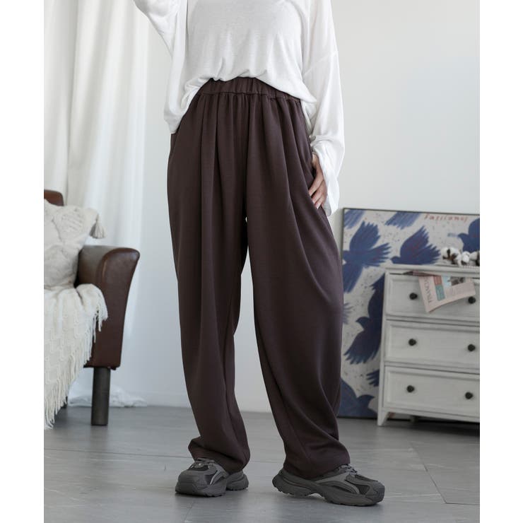 ウエストゴムスウェットパンツ | aimoha  | 詳細画像15 