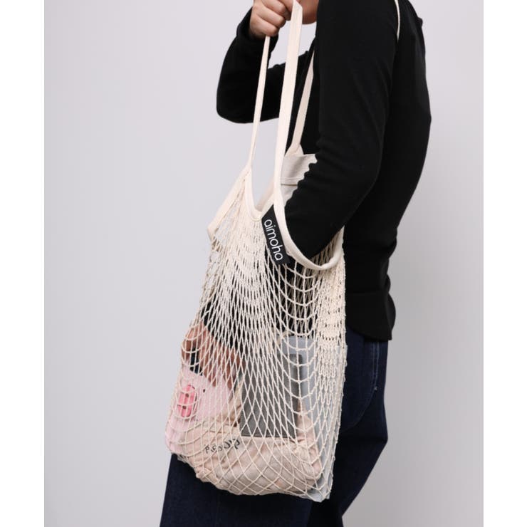 aimohaオリジナルコットンメッシュバッグ | aimoha  | 詳細画像12 