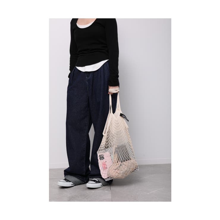 aimohaオリジナルコットンメッシュバッグ | aimoha  | 詳細画像2 